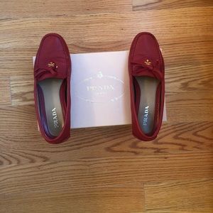 Women’s Prada loafers in size 6.